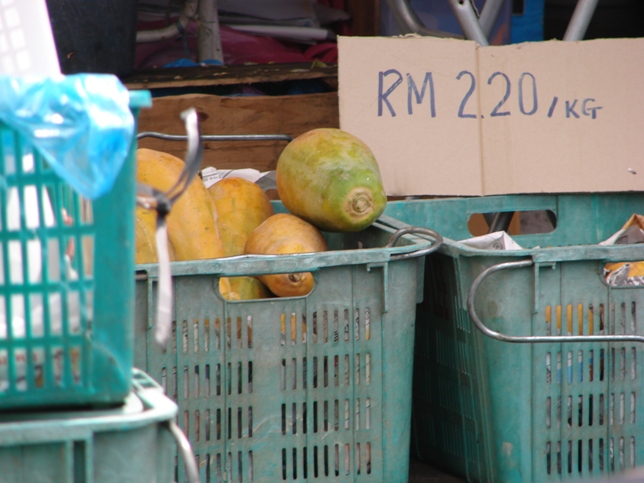 Papayas for sale